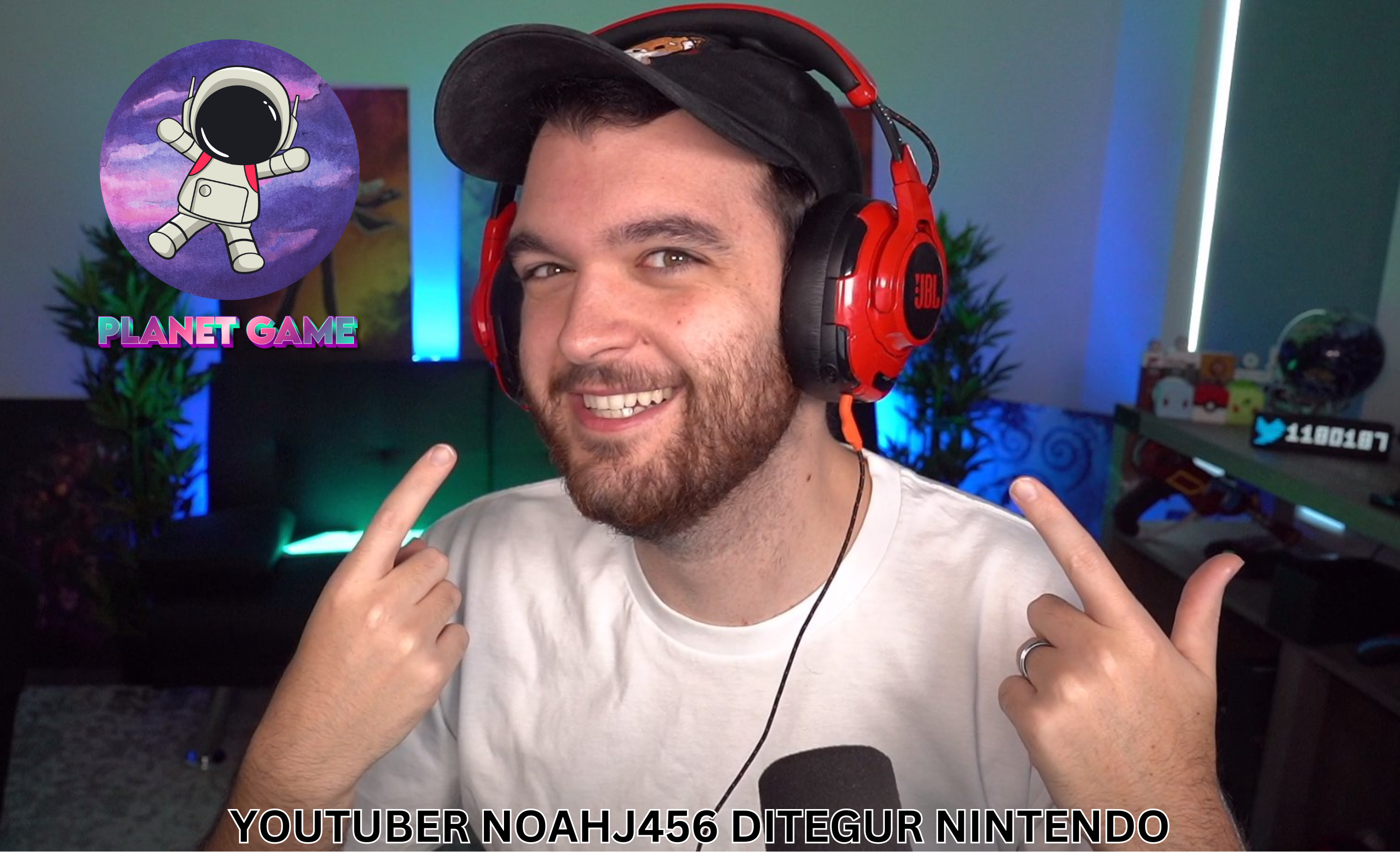 YOUTUBER NOAHJ456 DITEGUR NINTENDO